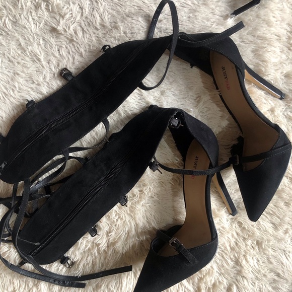 JustFab Shoes - Black Heels